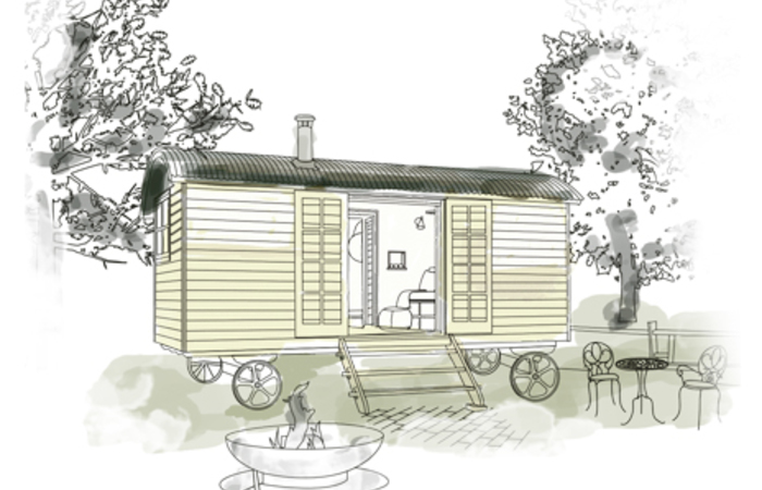 An image of 'Kingates Farm - Shepherds Hut'
